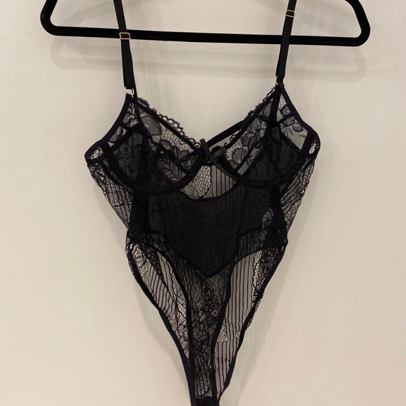 Black Lace Bodysuit - Picture 8 of 8